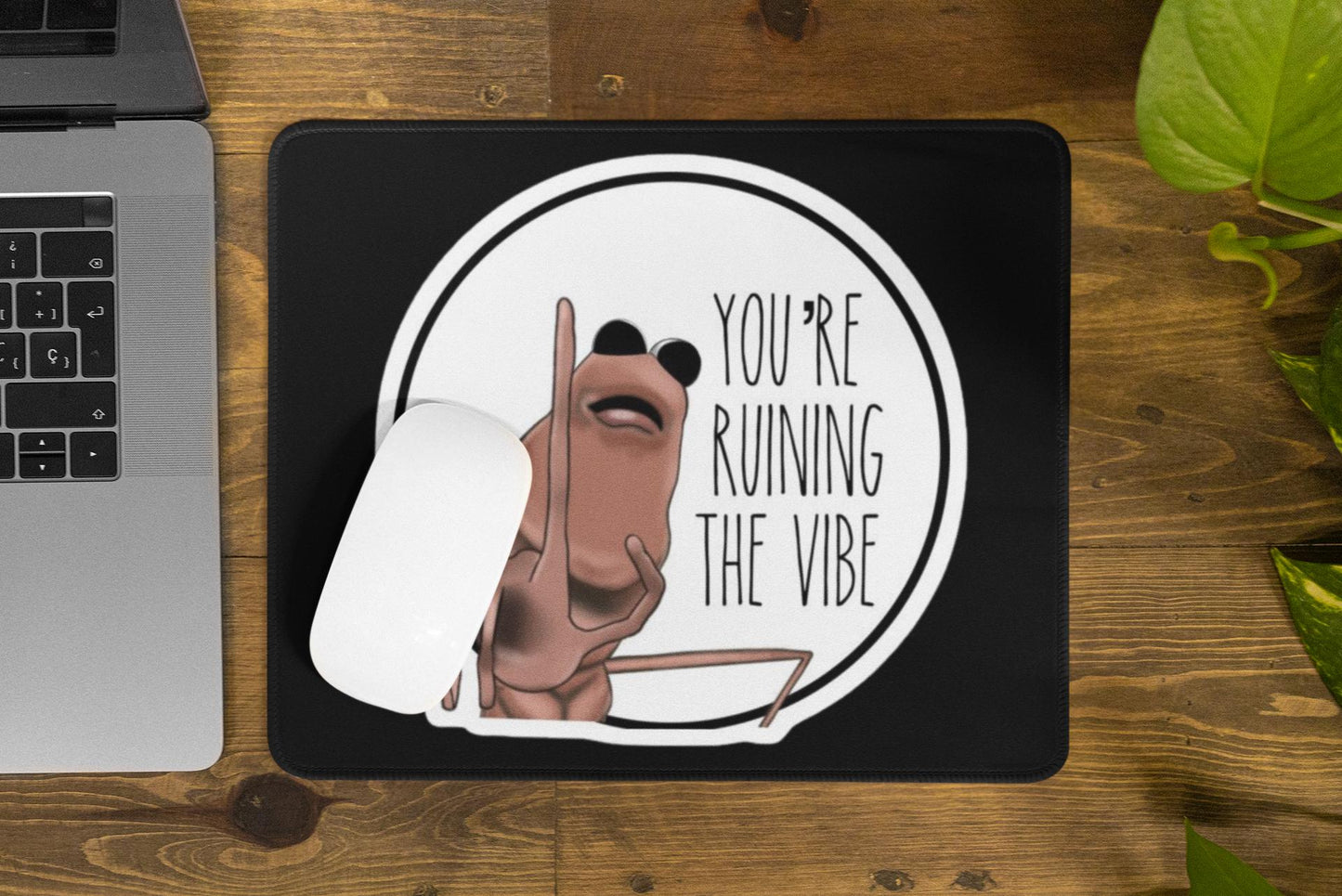 Marcus the Worm, Mousepad, Funny Mousepad, Gaming Mousepad, Marcus VR Chat, Marcus Mousepad