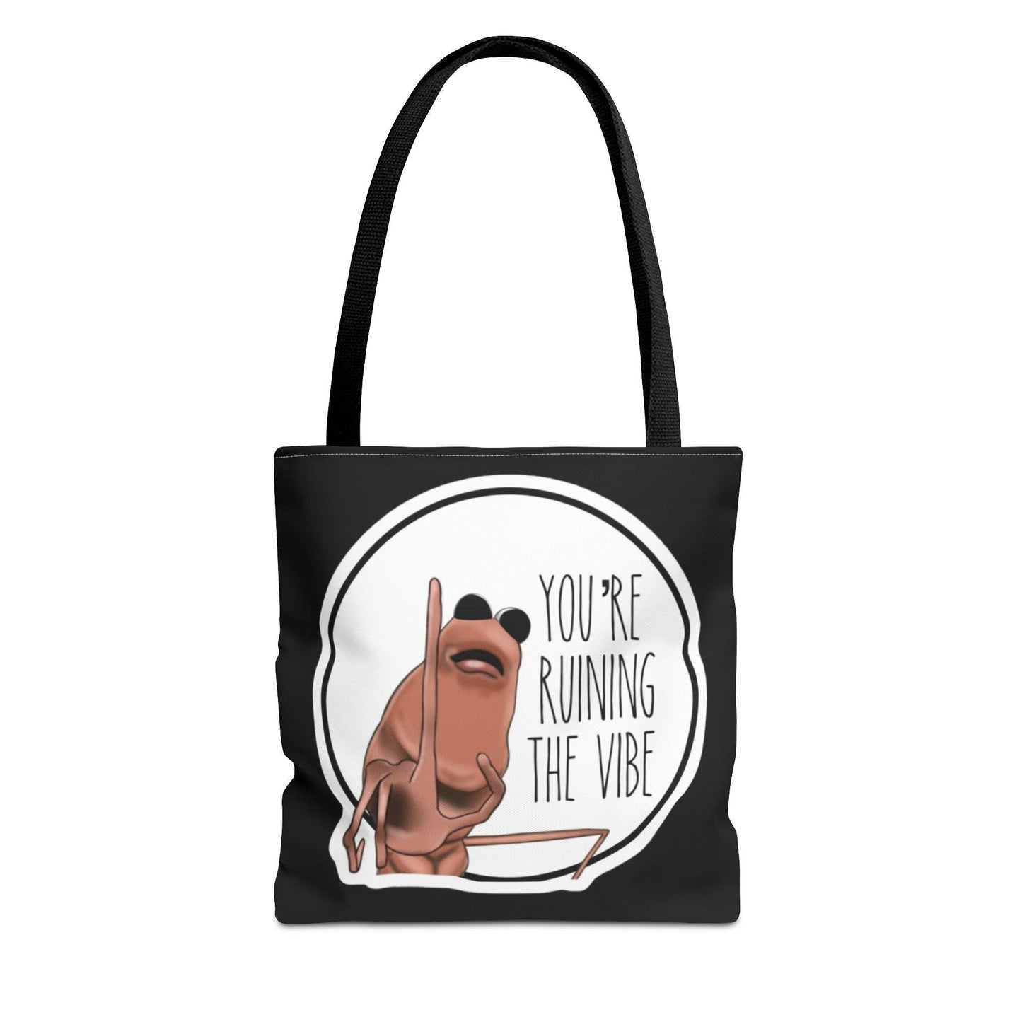 Marcus the Worm Tote Bag: Funny VR Chat Gamer Gift