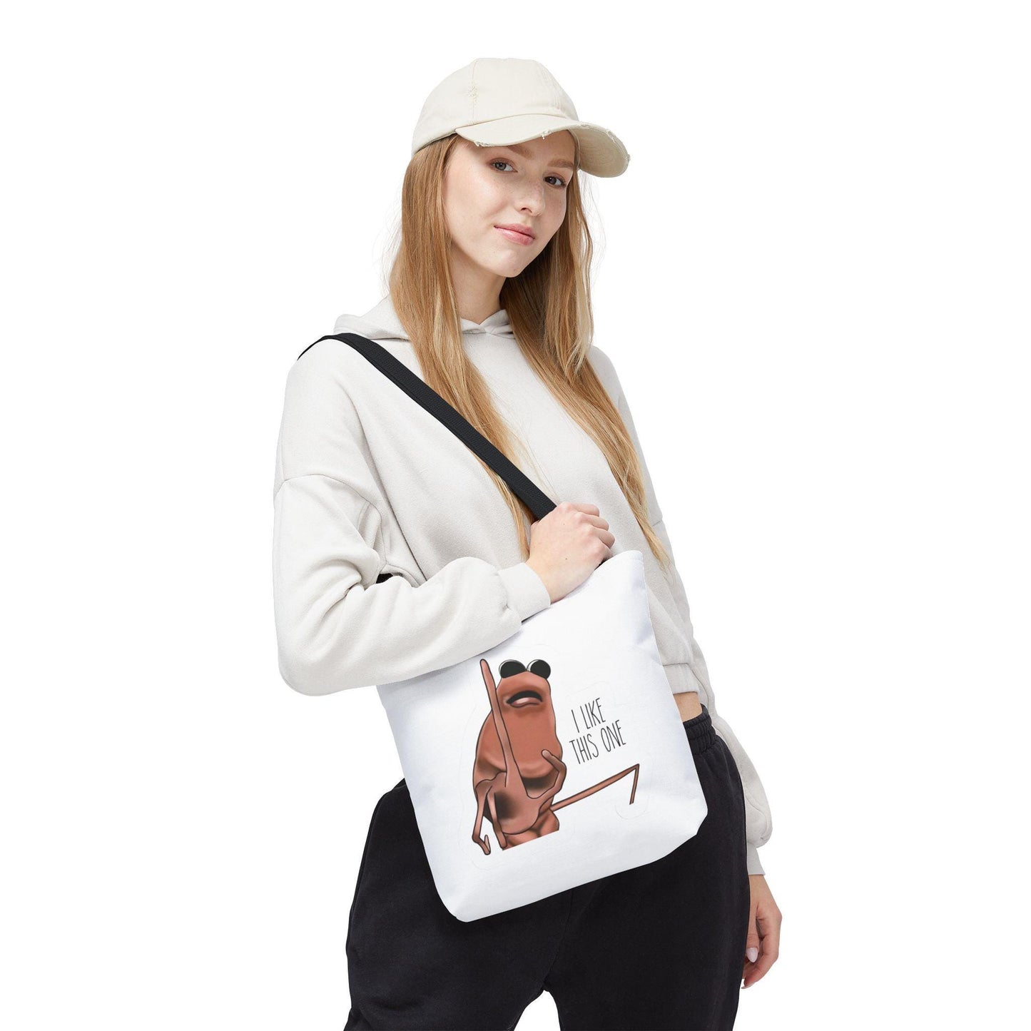 Marcus the Worm Tote Bag: Funny VR Chat Gamer Gift