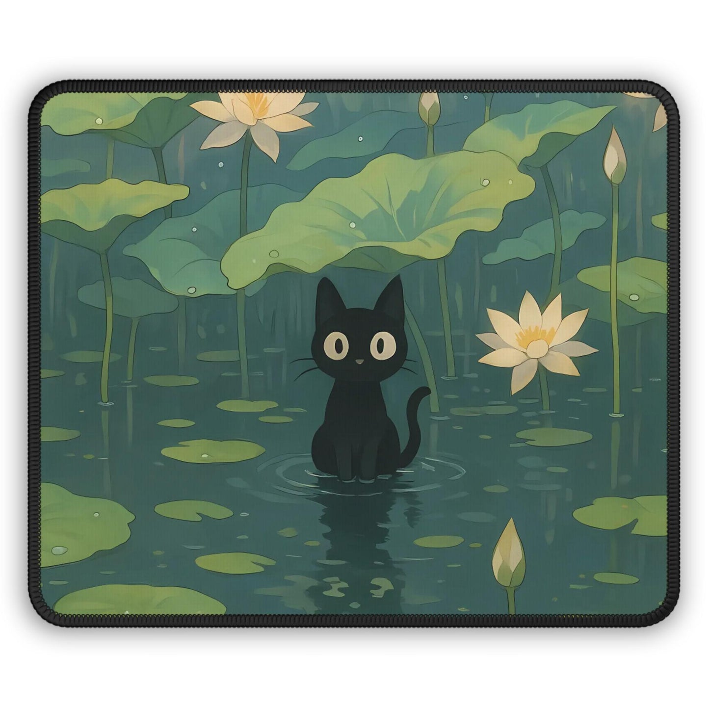 Kawaii Cat Mousepad: Anime Soot Sprite Desk Mat