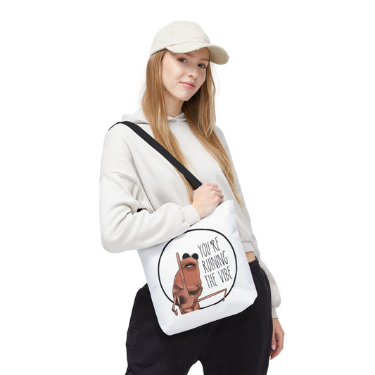Marcus the Worm Tote Bag: Funny VR Chat Gamer Gift