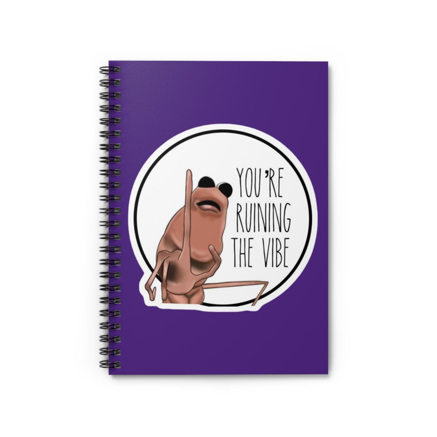 Marcus the Worm, Marcus VR Chat, Funny Notebook, Marcus Notebook, Spiral Notebook, Gamer Gift