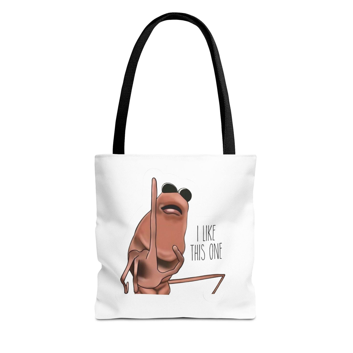 Marcus the Worm Tote Bag: Funny VR Chat Gamer Gift