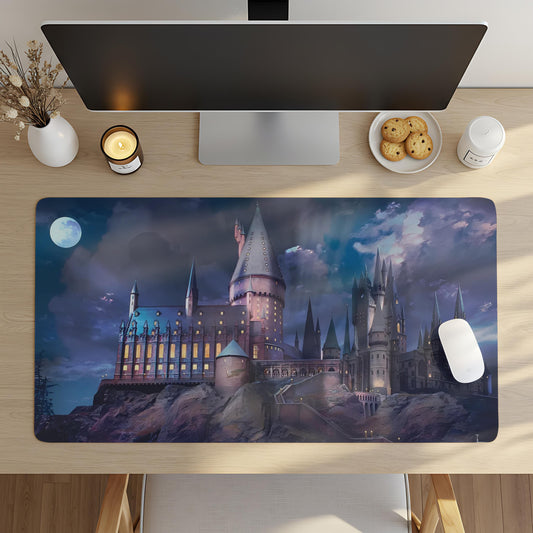 Magic Castle Desk Mat: Large Gaming & Office Pad (24x14