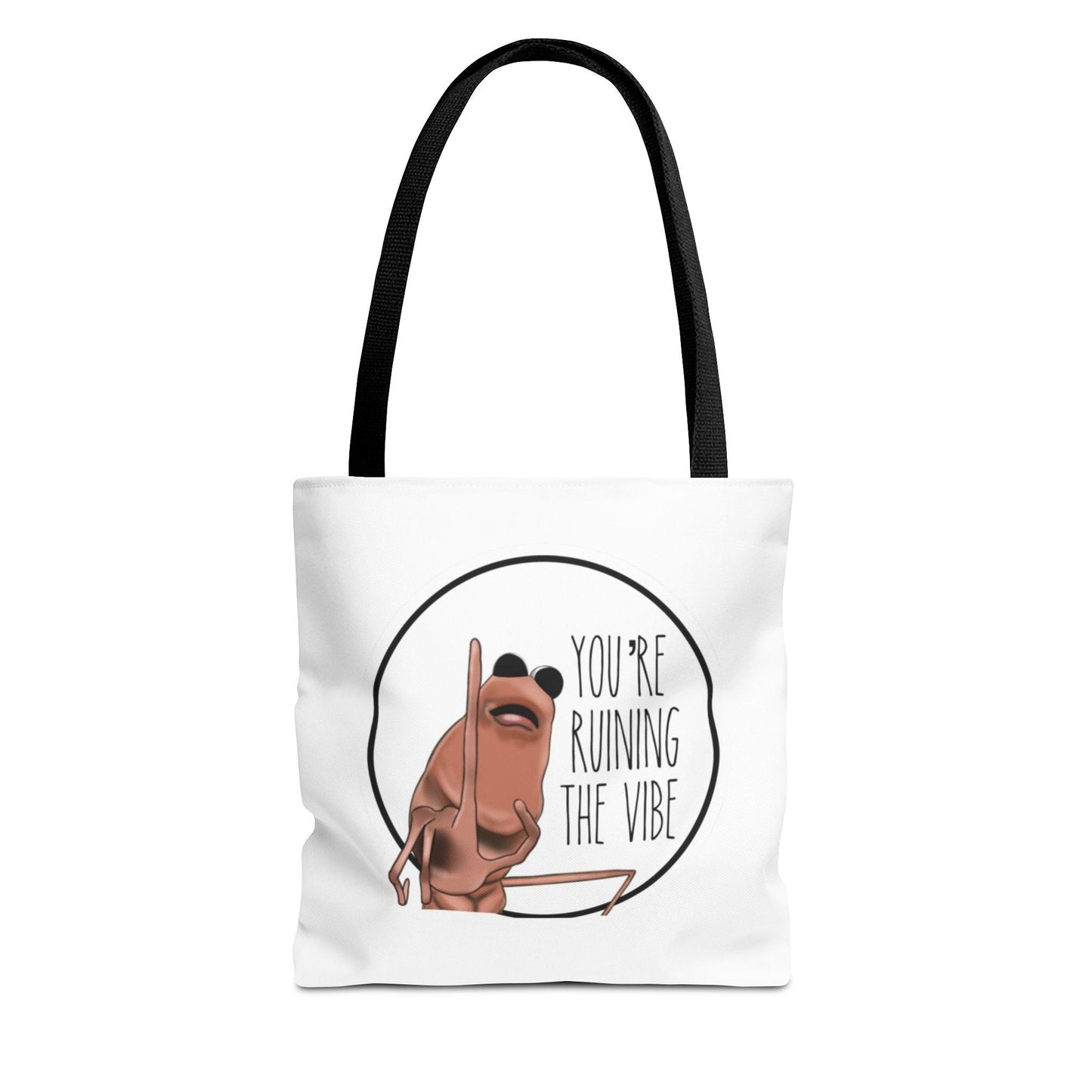 Marcus the Worm, Tote Bag, Funny Tote Bag, Marcus VR Chat, Cute Tote Bag, Funny Gift, Cute Bag, Gamer Gift