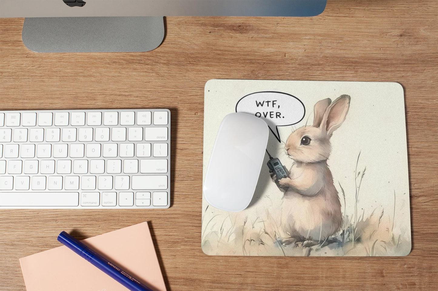 Mousepad, Cute Mousepad, Funny Mousepad, Meme Mousepad, Office Humor, Coworker Gift, Office Decor, Desk Decor, Office Supplies, Desk Mat