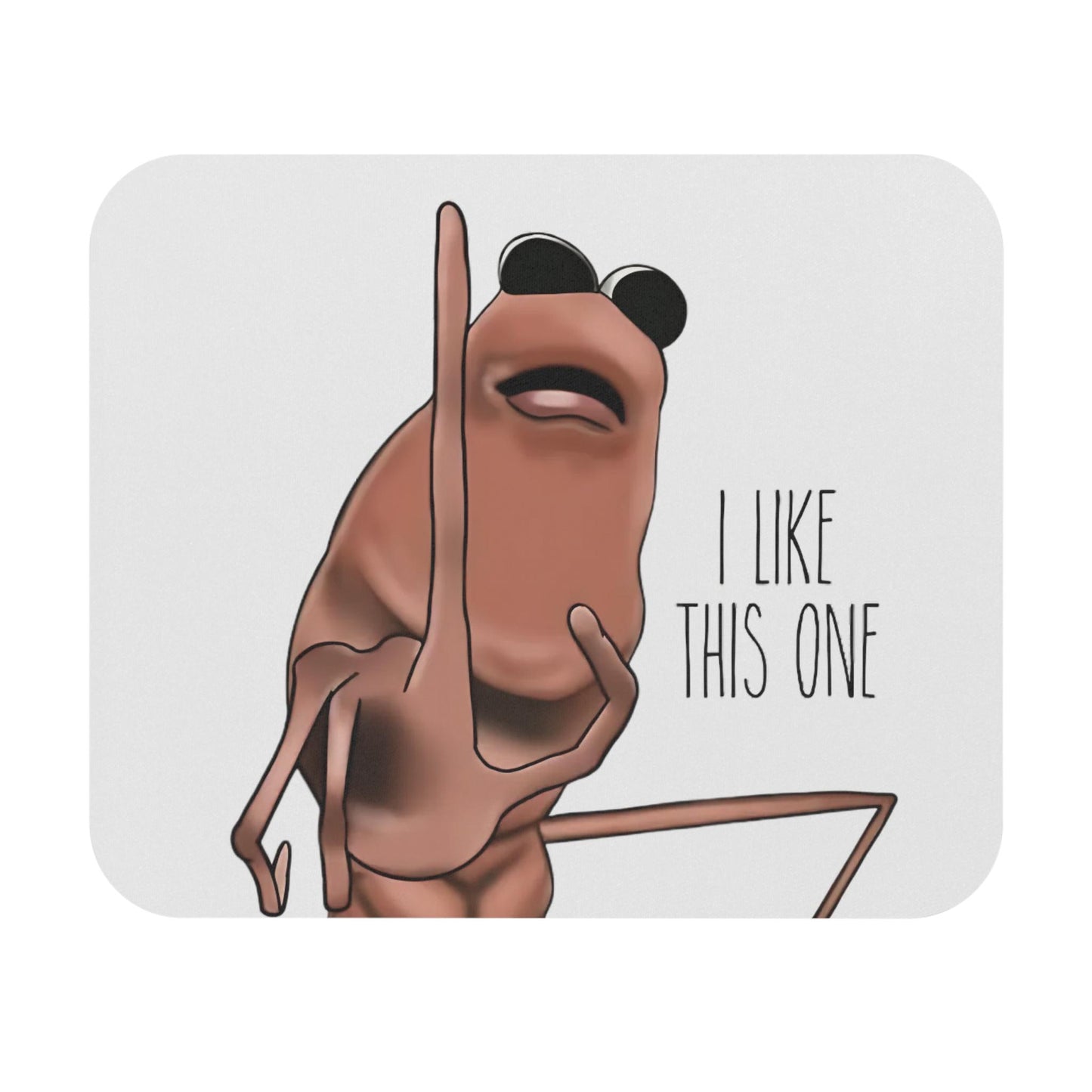 Marcus the Worm Mousepad: Funny VR Chat Desk Accessory