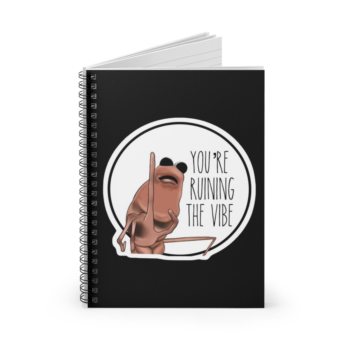 Marcus the Worm, Marcus VR Chat, Funny Notebook, Marcus Notebook, Spiral Notebook, Gamer Gift
