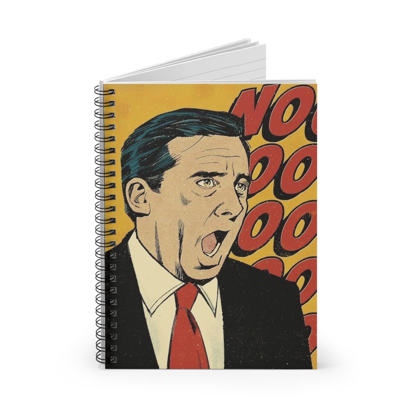 Funny Notebook, The Office Notebook, Michael Scott, Gag Gift, Notebook, Spiral Notebook