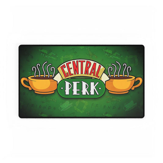 Central Perk Desk Mat: Friends TV Show, Non-Slip Office Decor (24x14 in.), Large Desk Mat, Cute Desk Mat