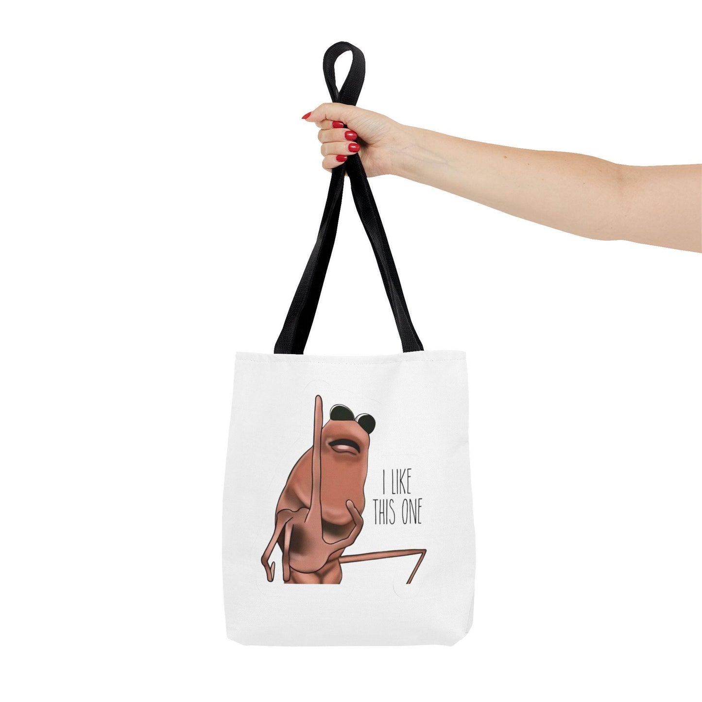 Marcus the Worm Tote Bag: Funny VR Chat Gamer Gift