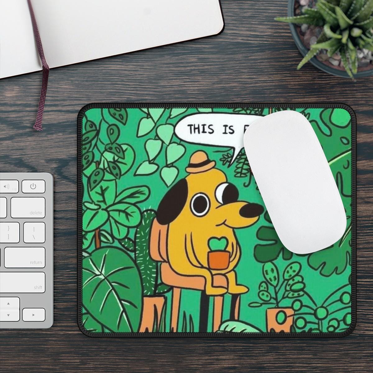 Mousepad, Desk Mat, Funny Mousepad, Office Humor, Coworker Gift, Boss Gift, Office Decor, Desk Decor
