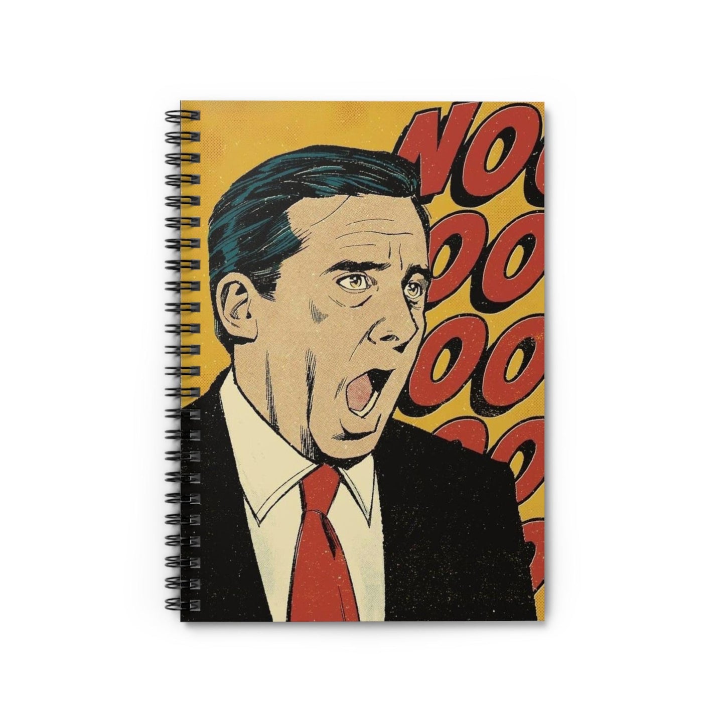 Funny Notebook, The Office Notebook, Michael Scott, Gag Gift, Notebook, Spiral Notebook