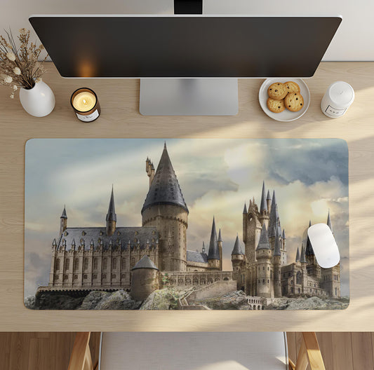 Desk Mat, Magic Castle Desk Mat, Movie Desk Mat, Aesthetic Desk Mat, Desk Accessories