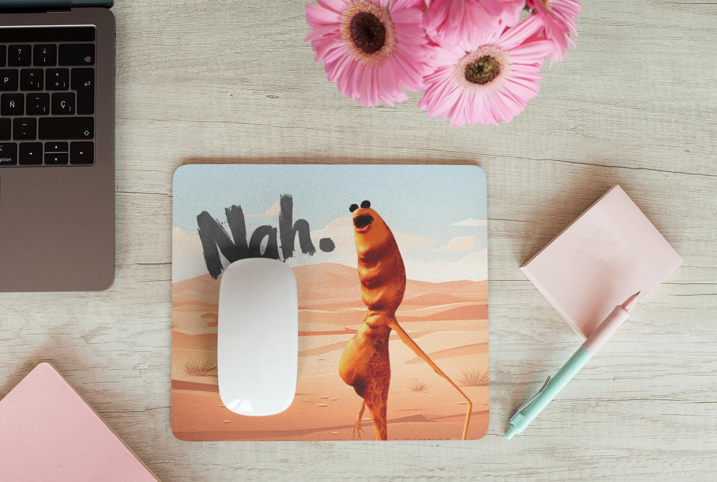 Marcus the Worm, Marcus VR Chat, Marcus Mousepad, Funny Mousepad, Gaming Mousepad